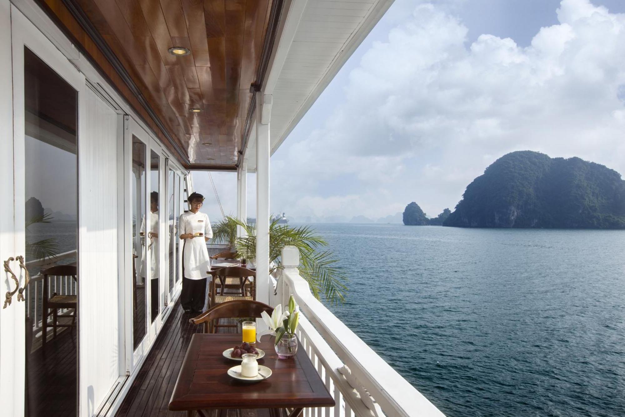 Hera Boutique Cruise Ha Long Bay Hotel Eksteriør billede